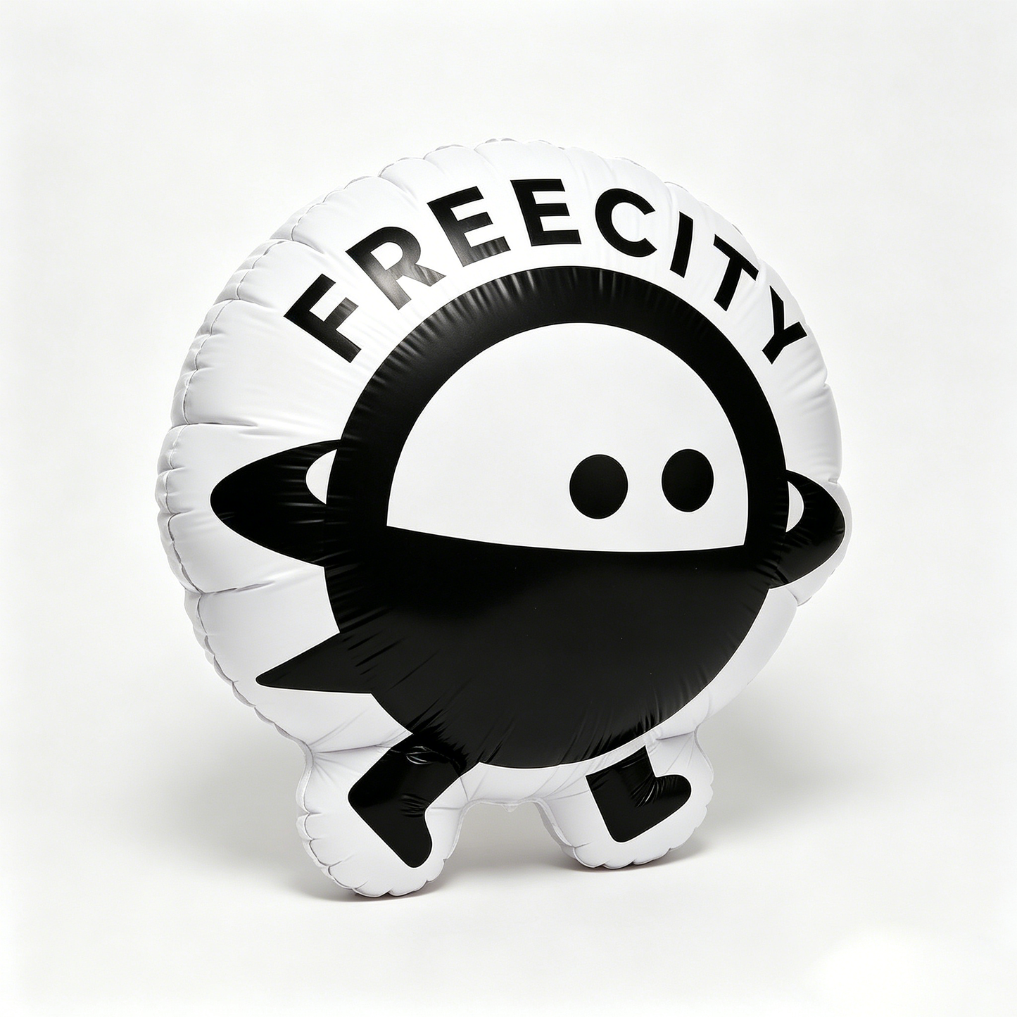 FREECITY Alien Inflatable Toys, Cute Space Character Float, Durable Vinyl Blow-Up Pool Party Decor for Kids & Adults, Fun Summer Beach & Backyard Play