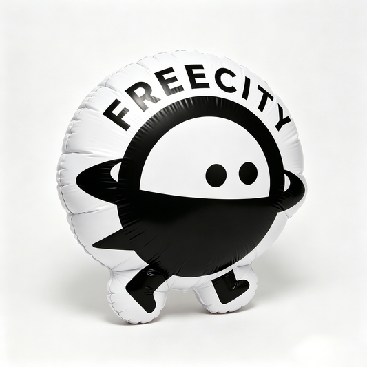 FREECITY Alien Inflatable Toys, Cute Space Character Float, Durable Vinyl Blow-Up Pool Party Decor for Kids & Adults, Fun Summer Beach & Backyard Play