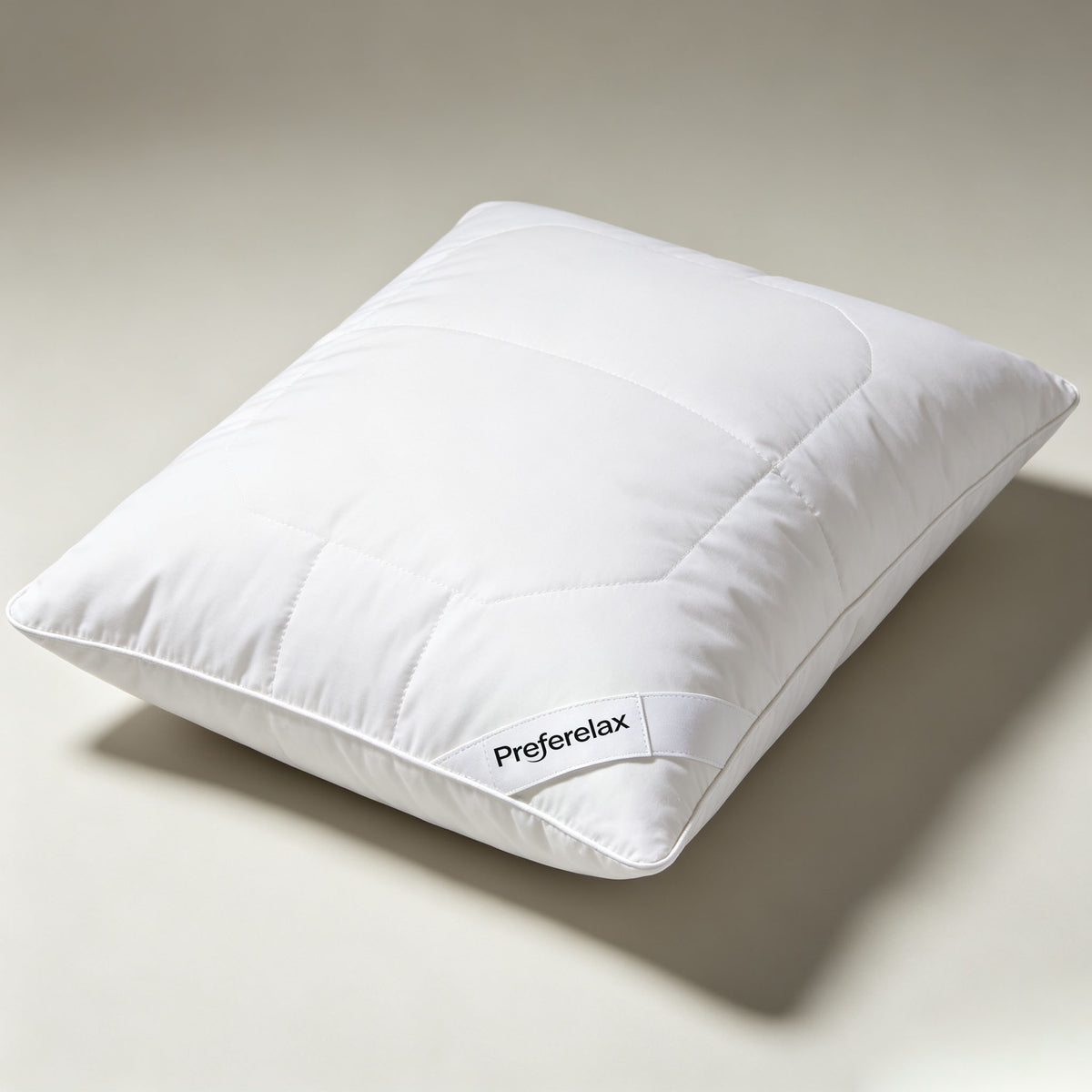 Preferelax Bed Pillow for Sleeping, Soft Supportive Plush Pillow, Premium Hotel‑Quality Stomach Back Side Sleeper Pillow, Breathable Comfort Pillow for Home & Bedroom