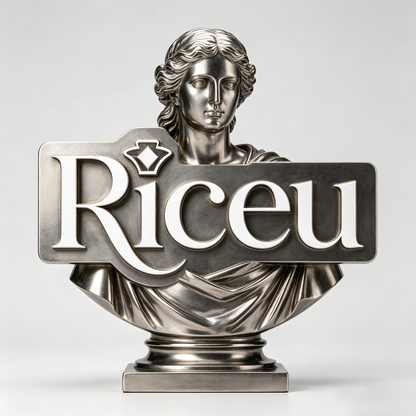 【Riceu Metal Bust Figurine】—— Where Classic Art Meets Modern Decor