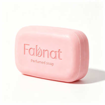 Fabnat Luxury Scented Bar Soap, Gentle Moisturizing Perfumed Soap for Body & Hand Cleansing, Long Lasting Fragrance Bath Soap for Daily Shower