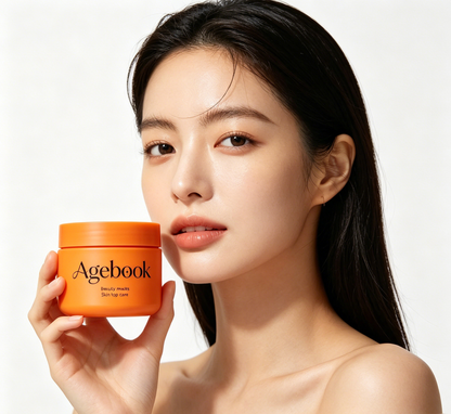 Agebook Glow-Enhancing Beauty Mask - Hydrating & Brightening Facial Mask for All Skin Types, Deep Moisturizing, Anti-Aging & Skin Top Care