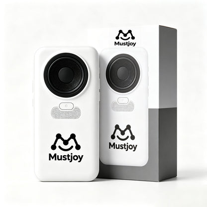 Mustjoy Portable Bluetooth Personal Stereo Speaker, Compact Wireless Audio Player, Loud Clear Sound Mini Speaker for Home, Camping, Travel and Outdoor Party