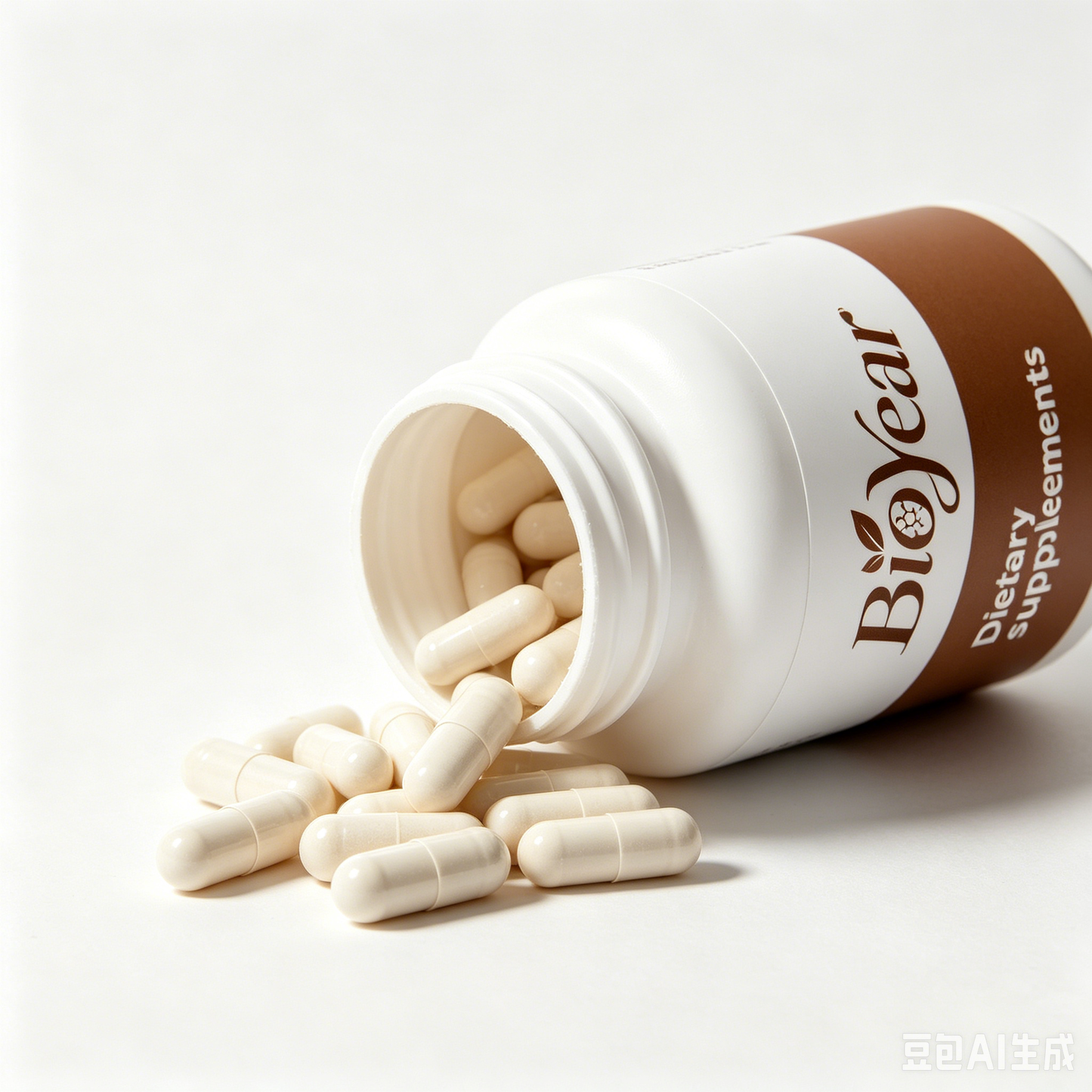 BioYear Natural Daily Dietary Supplement Capsules, All-Natural Herbal Wellness Support Supplement, Easy-to-Swallow Veggie Capsules for Men & Women, Non-GMO, Gluten Free Daily Nutritional Support