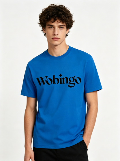 Wobingo Printed Pure Cotton Casual Daily Wear T-shirt