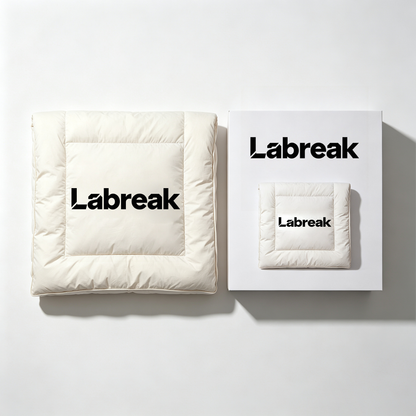 Labreak All Season Quilt Bed Comforter, Soft Breathable Stitched Down Alternative Bed Quilt, Lightweight Duvet Insert for Bedroom, Vacuum Packed