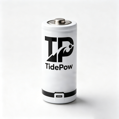 TidePow Rechargeable Batteries, High Capacity Long‑Lasting USB Chargeable Battery, 6‑Pack Multipurpose Replacement Batteries for Household & Electronic Devices