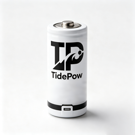 TidePow Rechargeable Batteries, High Capacity Long‑Lasting USB Chargeable Battery, 6‑Pack Multipurpose Replacement Batteries for Household & Electronic Devices