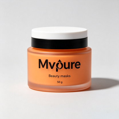 Mvpure Hydrating Brightening Facial Beauty Mask, Deep Moisturizing Skin Repair Clay Mask, Even Tone Soft Skin Face Mask for All Skin Types
