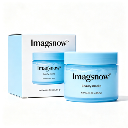 Imagsnow Hydrating Cream Facial Mask Deep Moisturizing Skin Repair Clay Mask Soothes Dry Sensitive Skin Facial Treatment Mask For All Skin Types