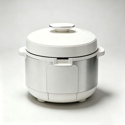 Fanmoon Small Electric Rice Cooker with Stainless Steel Inner Pot, Automatic Keep Warm Rice Cooker, Portable Mini Rice Maker for 1-3 People, Ideal for Dorms, Apartments & RVs