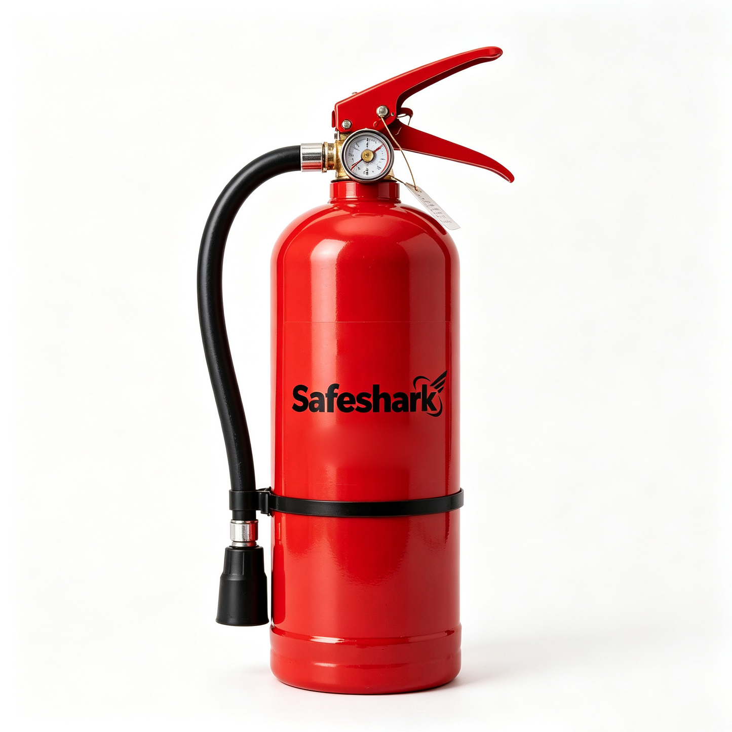 Safeshark ABC Dry Chemical Fire Extinguisher with Pressure Gauge, Portable Heavy Duty Fire Safety Canister for Home Kitchen Garage Car RV Commercial Office Use, Complete Gift Box Pack