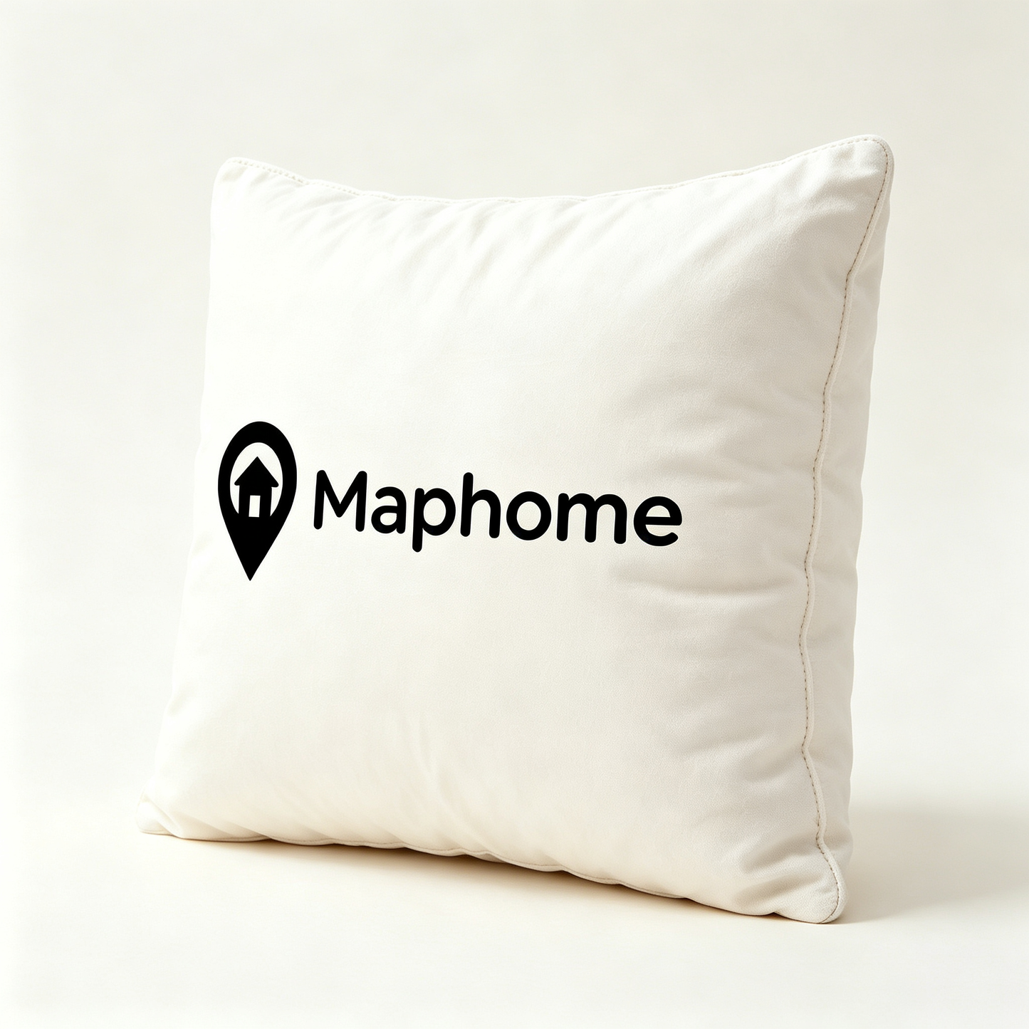 Maphome Soft Square Decorative Throw Pillow, Fluffy Comfort Accent Cushion for Sofa Couch Bed Living Room, Vacuum Compressed Packed Indoor Home Decor Pillow