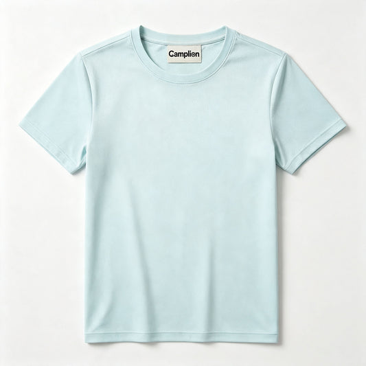 Camplion Casual Short‑Sleeve Crew Neck T‑Shirts, Soft Breathable Plain Basic Tee for Daily Outdoor Wear