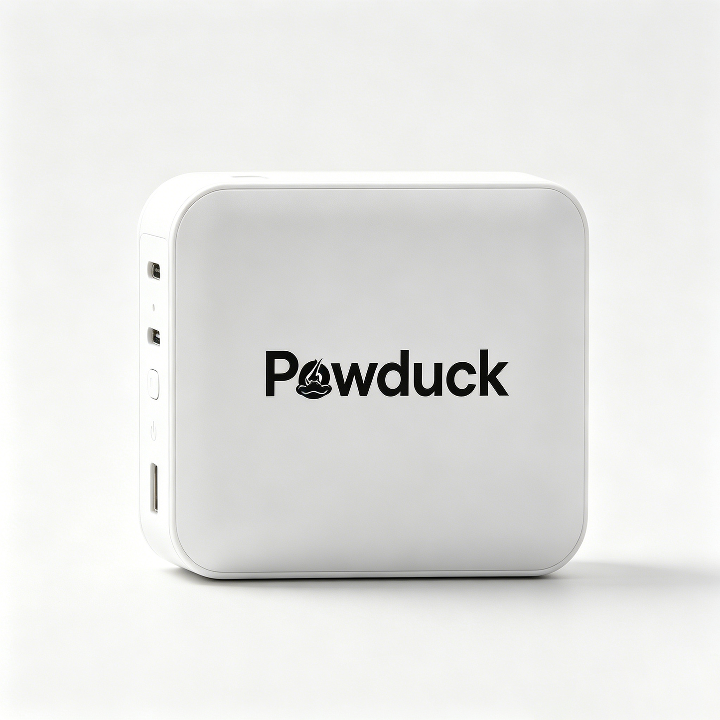 Powduck Portable Power Bank Charger, Multi Port USB C Fast Charging Portable Charger, Compact Lightweight External Battery Pack for iPhone Android Travel Daily Use