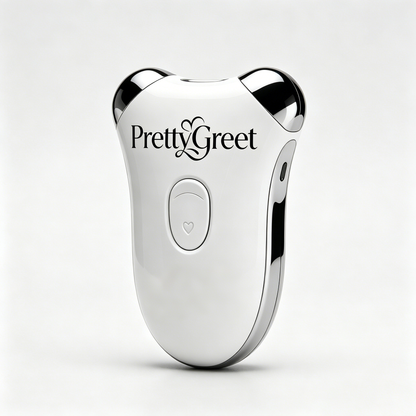 【PrettyGreet Ultrasonic Aesthetic Skin Treatment Apparatus】—— Portable Home Facial Lifting & Skincare Beauty Device