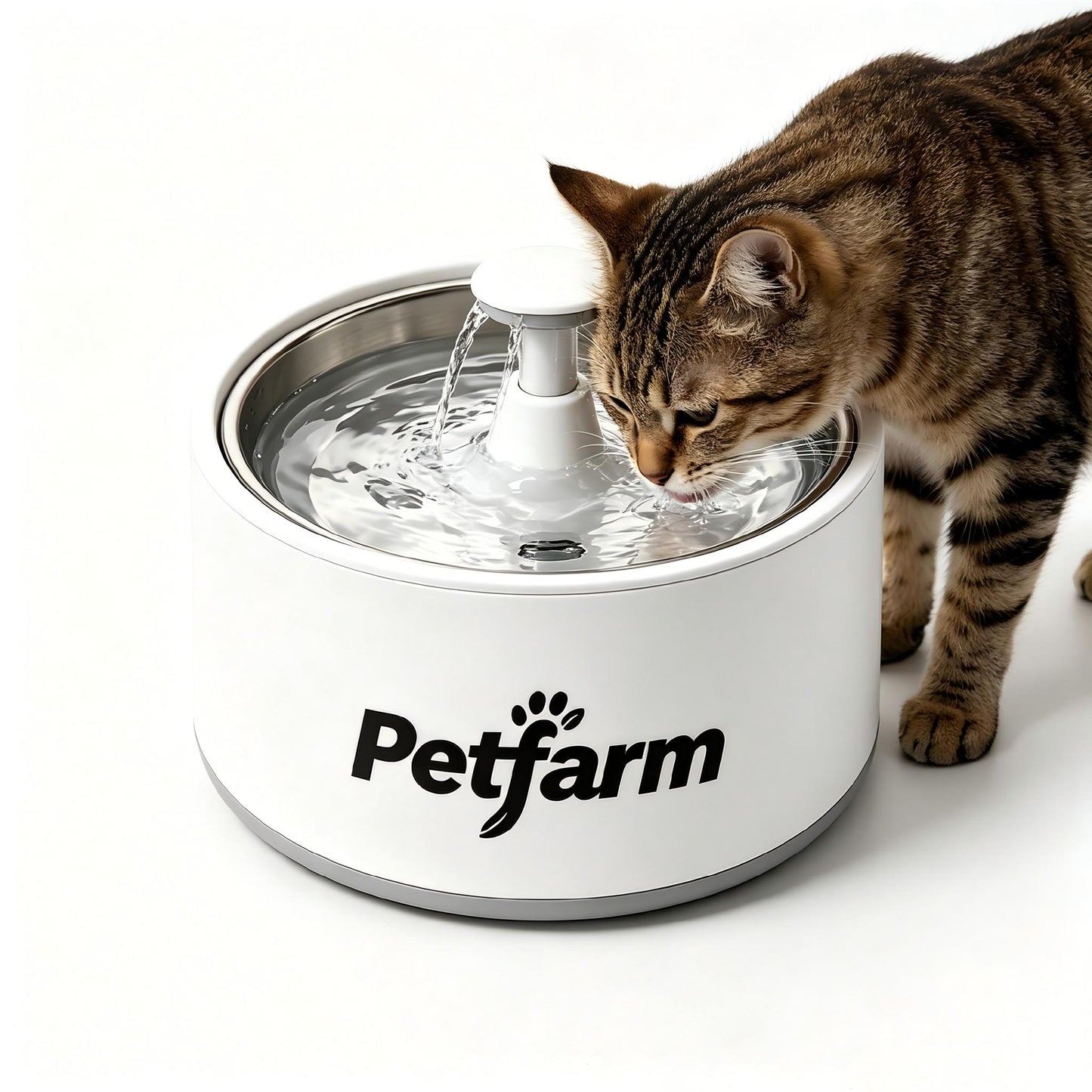 【Petfarm Circulating Pet Water Fountain】—— Healthy Hydrating Station for Cats & Small Dogs