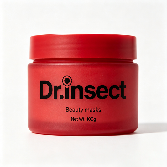 Dr.insect Hydrating Red Clay Beauty Mask, Deep Pore Cleansing Facial Mask for Oil Control, Brightening & Skin Softening, Suitable for All Skin Types At-Home Skincare Treatment Mask