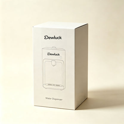 Dewluck Desktop Water Dispenser, Space‑Saving Countertop Drinking Water Machine for Apartment, Office & Bedroom