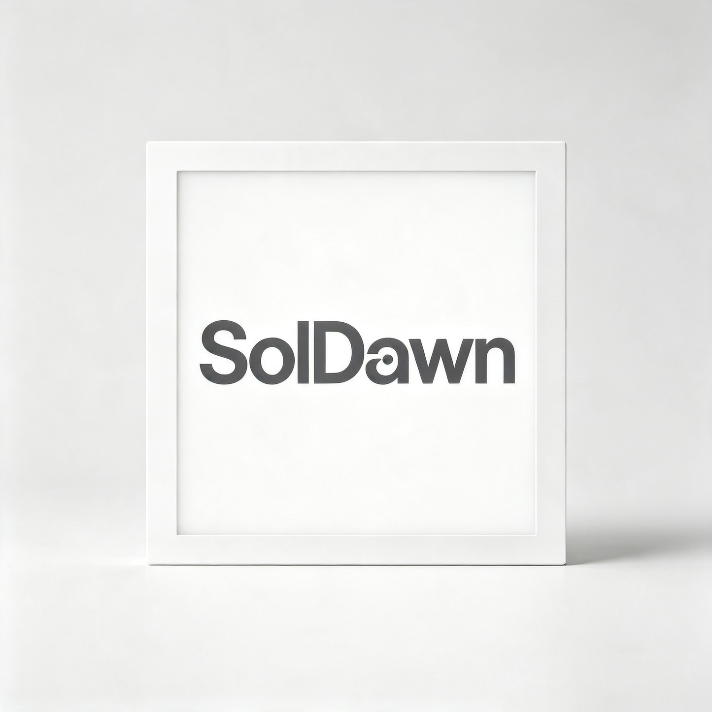 SolDawn Square LED Luminaire, Minimalist Soft Warm Glow Table Night Light, Eye-Caring Decor Lighting for Bedroom, Desk, Living Room & Entryway