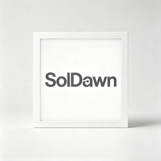 SolDawn Square LED Luminaire, Minimalist Soft Warm Glow Table Night Light, Eye-Caring Decor Lighting for Bedroom, Desk, Living Room & Entryway