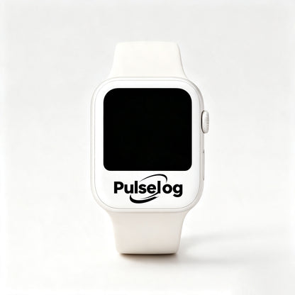 Pulselog Smart Watch for Men Women, Full Touch Fitness Tracker with Heart Rate Sleep Monitor, Waterproof Sport Smartwatch with Silicone Band