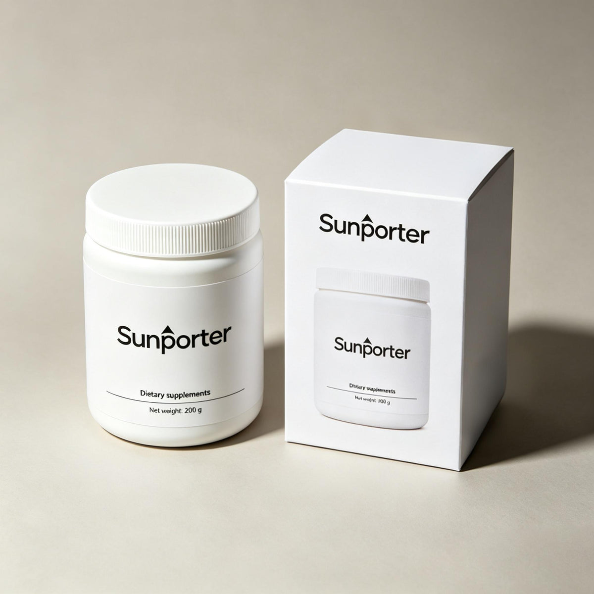 Sunporter Premium Powder Dietary Supplement, Daily Nutrition Support for Overall Wellness