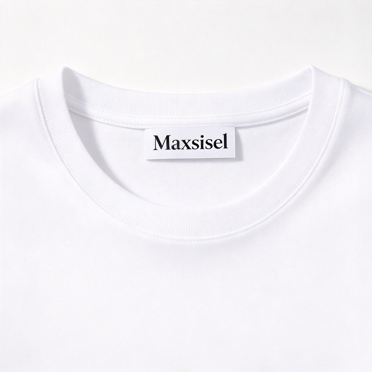 Maxsisel Classic Crew Neck Cotton T-Shirt, Soft Breathable Short Sleeve Tee, Versatile Basic Solid Casual Tops for Men Daily Wear