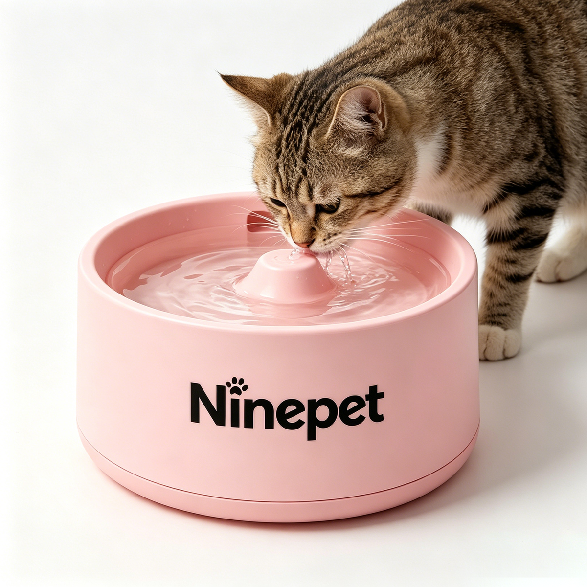 【Ninepet Pet Water Fountain Bowl】—— Healthy Circulating Drinking Basin for Cats & Dogs