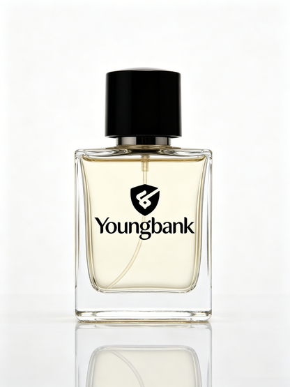 Youngbank Eau de Toilette Long Lasting Fragrance Perfume, Elegant Square Glass Bottle Scent Spray, Luxury Daily Cologne for Men Women Dating Office Gift