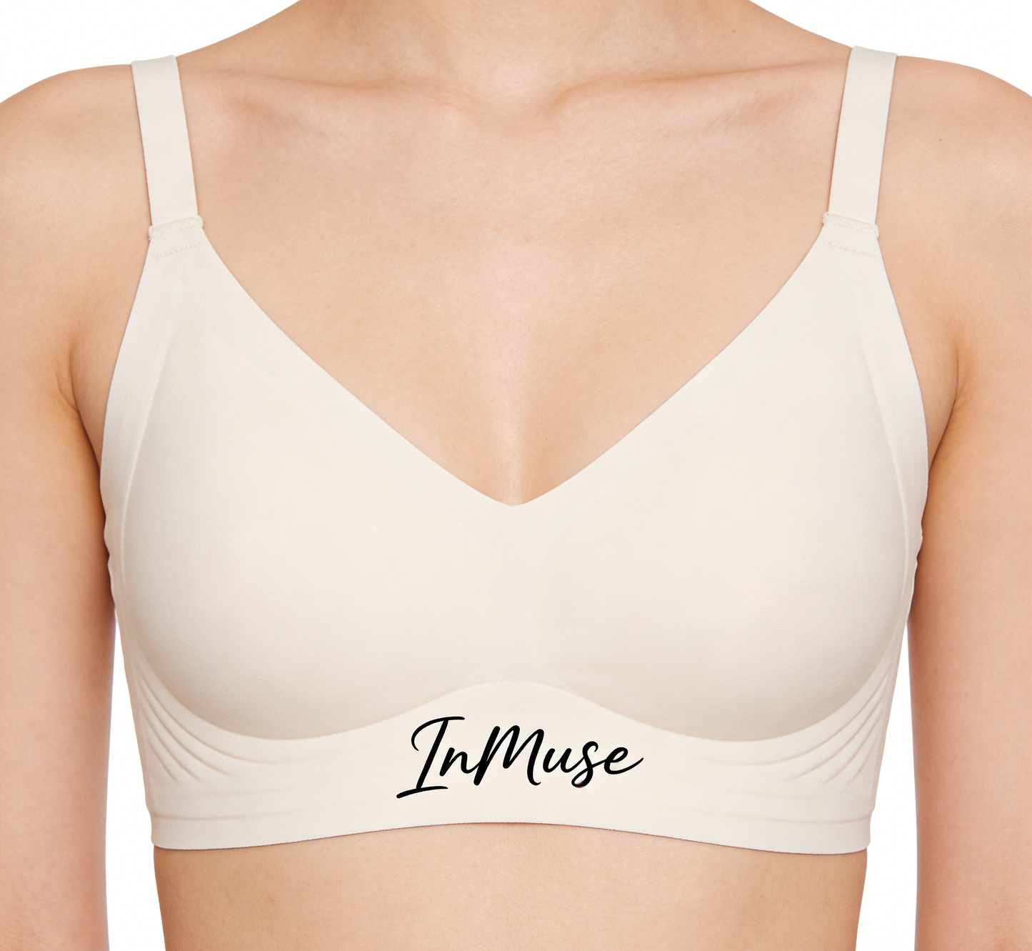 【InMuse Seamless Wireless Bra】—— All-Day Comfort & Natural Lift for Everyday Wear