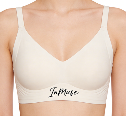 【InMuse Seamless Wireless Bra】—— All-Day Comfort & Natural Lift for Everyday Wear