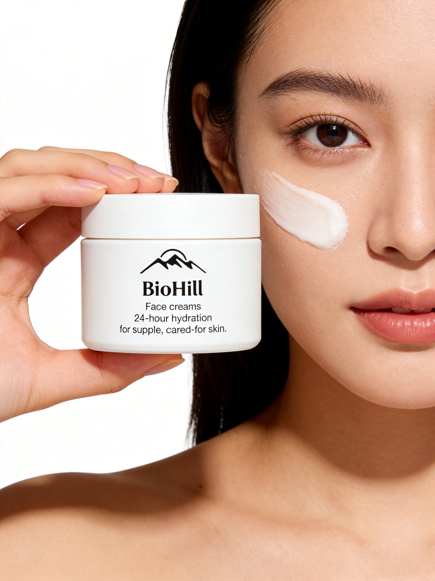 【BioHill 24-Hour Hydration Face Cream】—— Your Daily Partner for Deep Hydration & Supple Skin