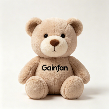 Gainfan Soft Plush Teddy Bear, Cute Stuffed Animal Toy, Cuddly Plush Bear for Kids & Adults, Perfect Gift for Birthdays, Holidays & Home Decor