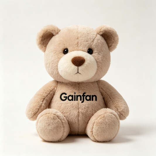 Gainfan Soft Plush Teddy Bear, Cute Stuffed Animal Toy, Cuddly Plush Bear for Kids & Adults, Perfect Gift for Birthdays, Holidays & Home Decor