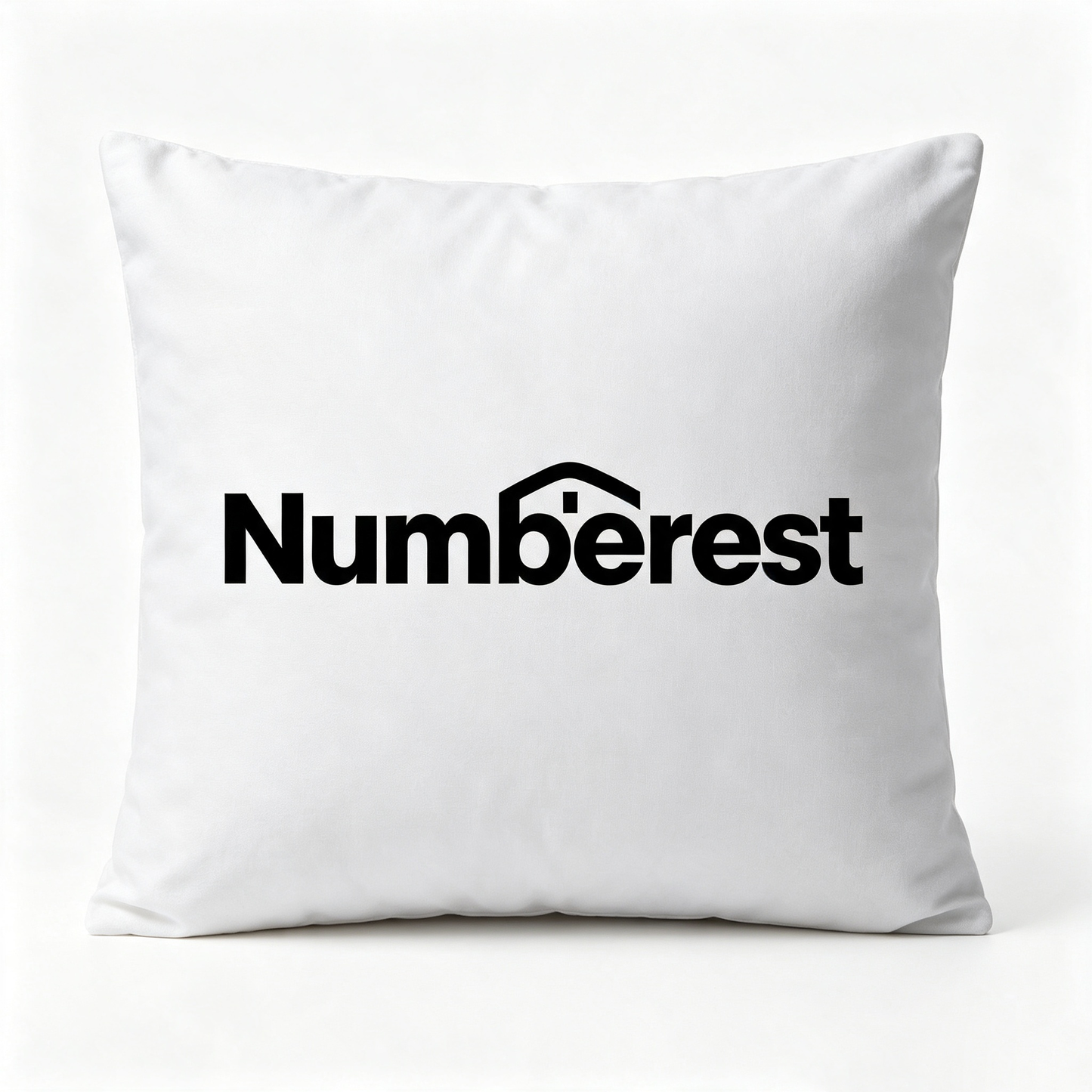 Numberest Solid Square Throw Pillow Complete Set, Soft Breathable Accent Cushion with Insert, Vacuum Compressed Sofa Decor Pillow Gift Box