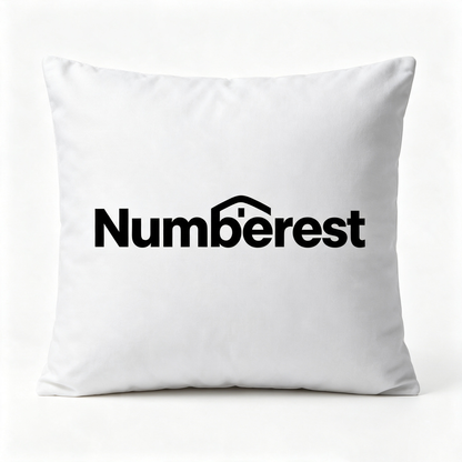 Numberest Solid Square Throw Pillow Complete Set, Soft Breathable Accent Cushion with Insert, Vacuum Compressed Sofa Decor Pillow Gift Box