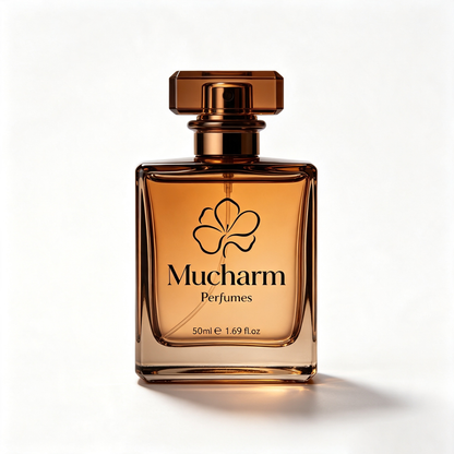Mucharm Eau de Toilette for Women, Warm Woody Floral Long‑Lasting Fragrance, Luxury Square Glass Bottle Daily Casual Perfume