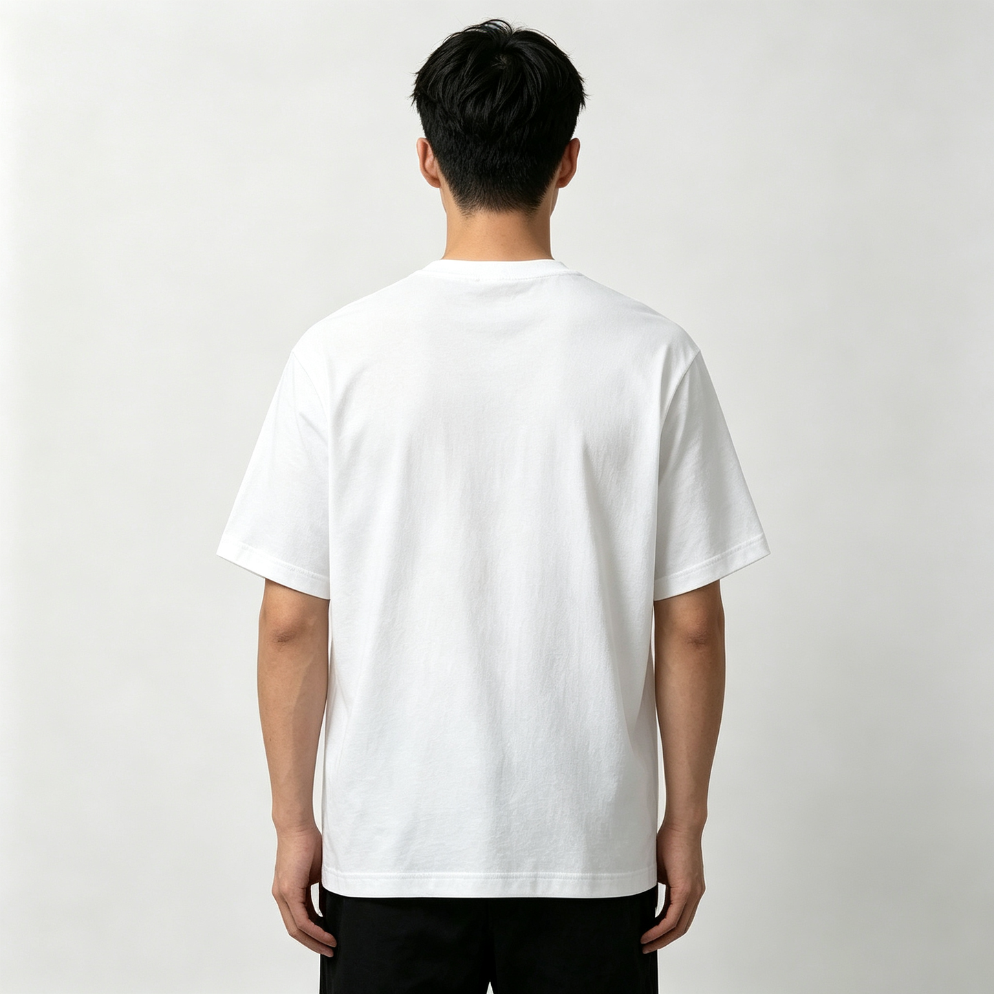 CANYONINE Classic Crew Neck Short Sleeve T-Shirt, Premium Soft Cotton Loose Fit Basic Casual Tee for Daily Wear