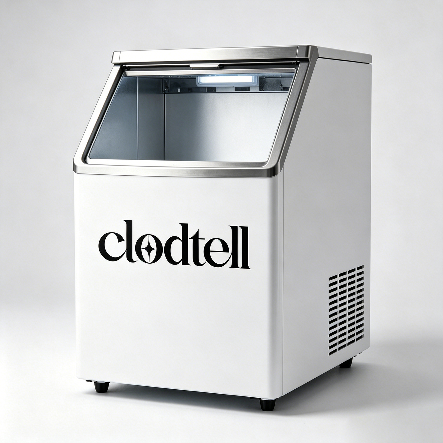 Clodtell Ice Maker, 20-Min Fast Ice Production, Countertop Ice Machine with Large Storage Bin, Portable Ice Maker for Home, Kitchen, Bar, Office & Parties