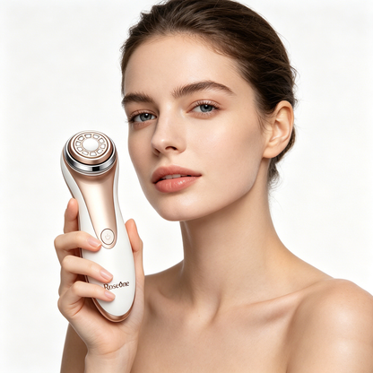 【Roseone Ultrasonic Facial Beauty Device】—— Your At-Home Aesthetic Skin Care Essential
