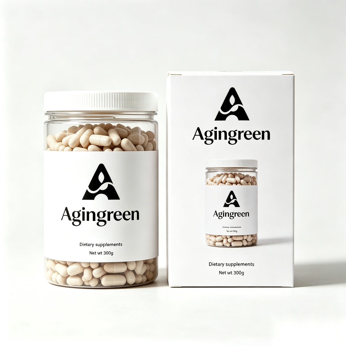 Agingreen Dietary Supplement Capsules, Daily Nutritional Support Supplement for Men and Women, Wellness Health Care Capsules for Daily Use