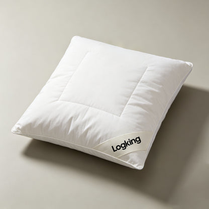 Logking Square Throw Pillow, Soft Fluffy Decorative Cushion Inner for Sofa Couch Bed, Premium Stuffed Pillow Form