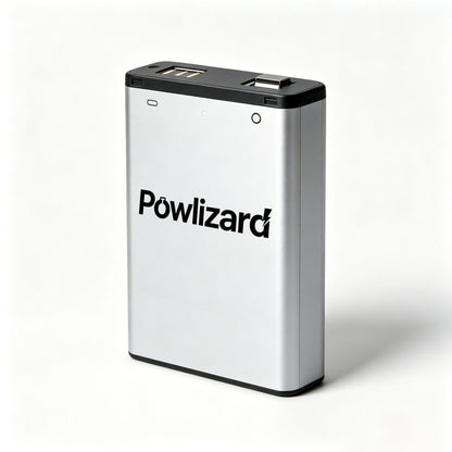 Powlizard Portable Charger Fast‑Charge Power Bank with Built‑in USB‑C Connector for Phone & Electronic Devices
