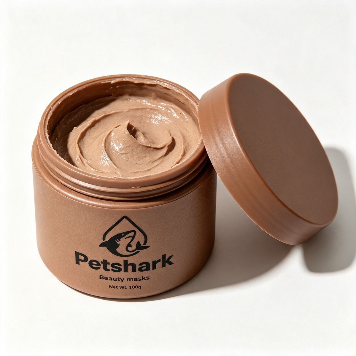 Petshark Natural‑Derived Beauty Mud Mask, Deep Cleanse Blackhead Remover, Soothing Glow‑Boosting Facial Mask