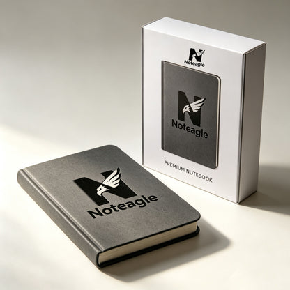 Noteagle Hardcover Notebook Journal, Premium Thick Cream‑Colored Paper, Lined Writing Notebook for Office, School, Business Meeting & Daily Notes