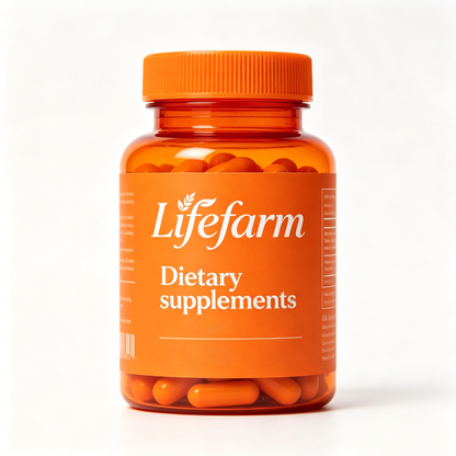 Lifefarm Daily Multivitamin Dietary Supplement Capsules, All-in-One Whole Body Wellness Support for Men & Women, Natural Plant Sourced Nutritional Complex for Energy, Immune & Daily Vitality
