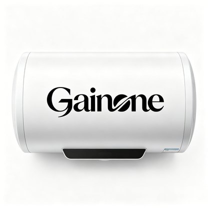 Gainone Horizontal Electric Water Heater for Home Bathroom, Digital Smart Control Storage Tank Hot Water Heater, High Efficiency Insulated Residential Hot Water Tank with Multi Safety Protection System for Household Daily Shower Use