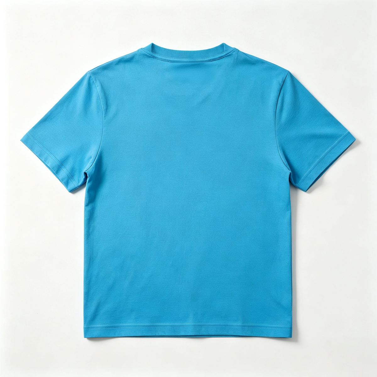UPride Sky‑Blue Graphic Crew‑Neck Short Sleeve T‑Shirt, Soft Cotton Casual Tees, Street‑Style Breathable Everyday Tops Unisex