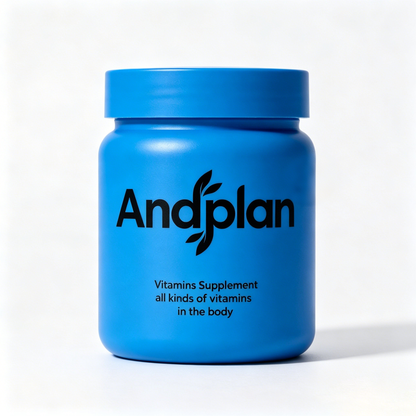Andplan Daily Multivitamin Supplement - Complete Vitamins for Full-Body Support, Energy, Immune & Wellness, 60 Capsules